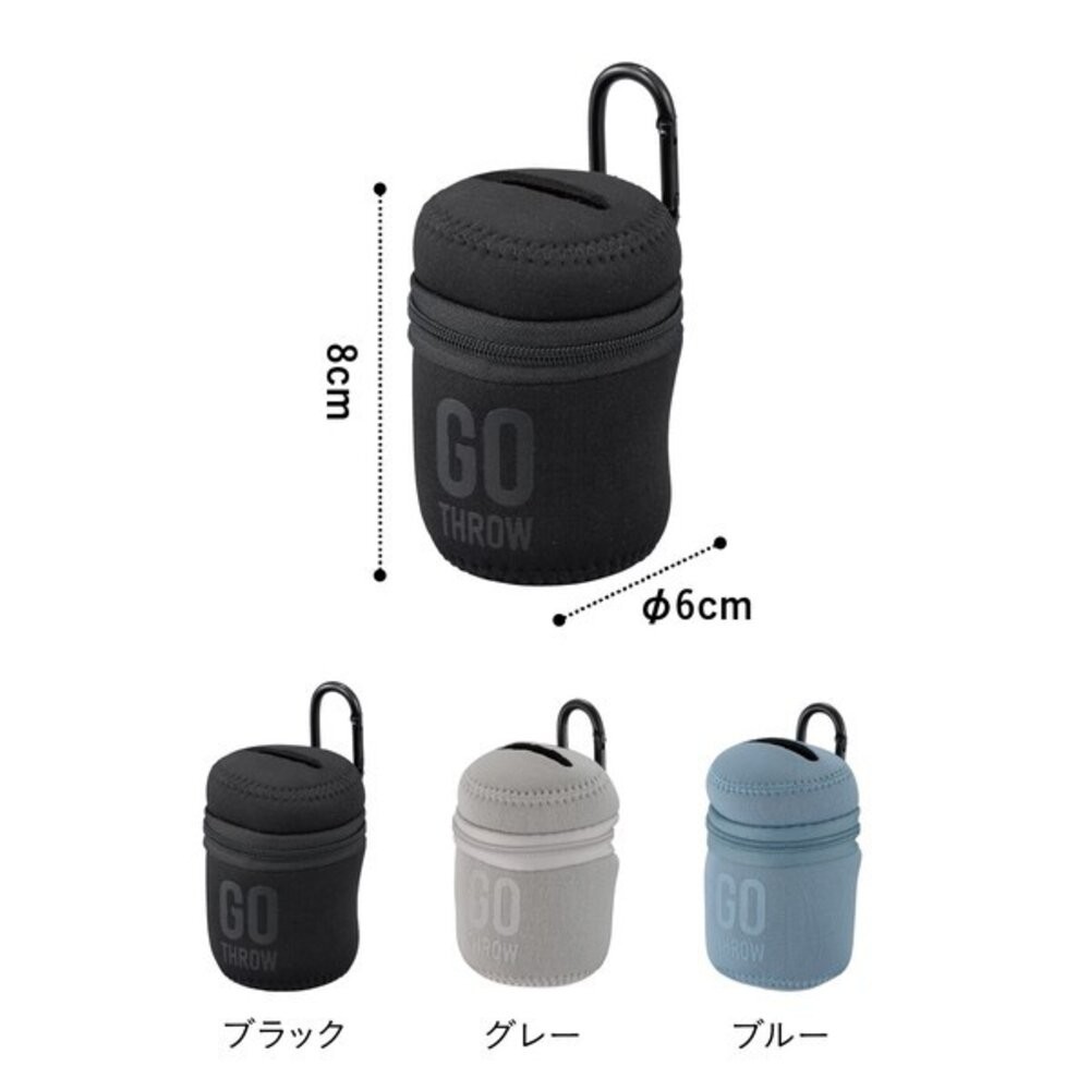 CB JAPAN 戶外必備 隨身垃圾桶 | 收垃圾好習慣 掛勾設計 小垃圾收納盒 輕量簡約 日本進口-細節圖9