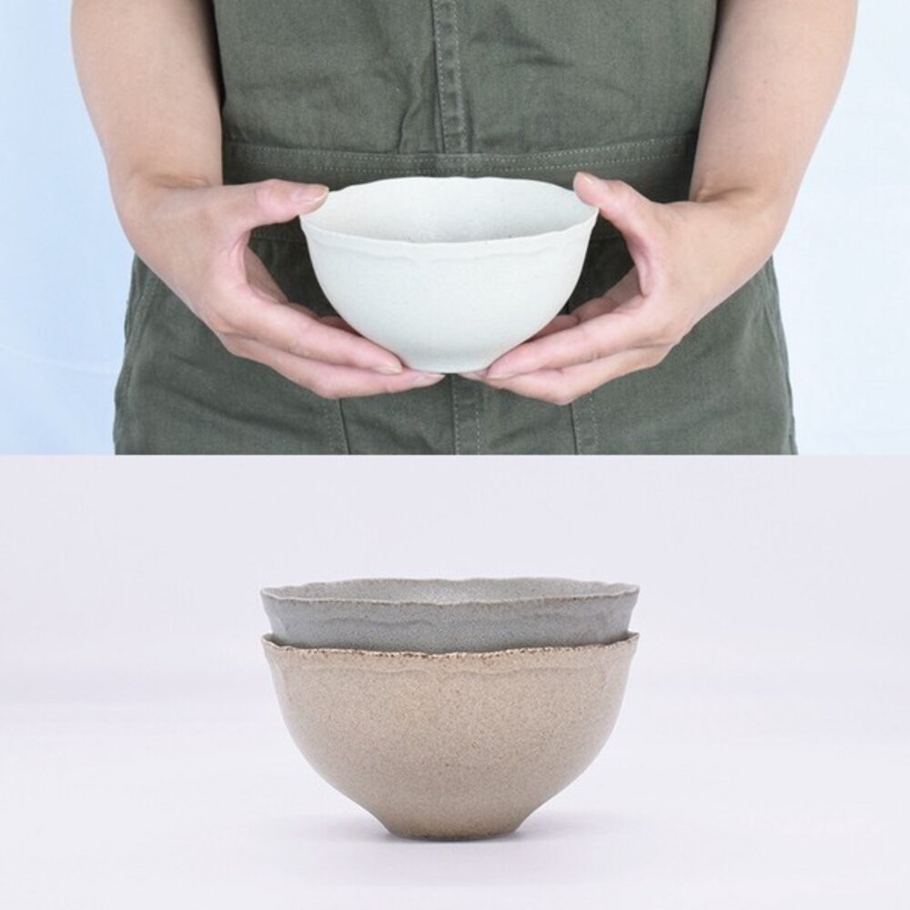 日本製 Rinka 素色陶瓷餐碗 美濃燒 輕量碗 | 陶瓷飯碗 陶瓷碗 茶碗 餐碗 瓷器 日式餐碗-細節圖7