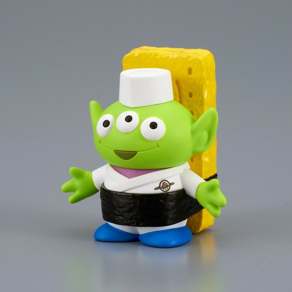 日本扭蛋 30周年 三眼怪x壽司師傅 皮克斯 | 三眼怪公仔 玩具總動員 三眼怪 扭蛋 T-ARTS 日本進口-規格圖6