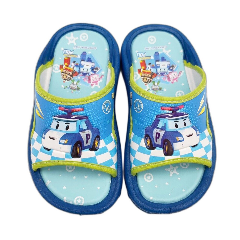 【限量特價!!】波力Poli兒童拖鞋-規格圖6