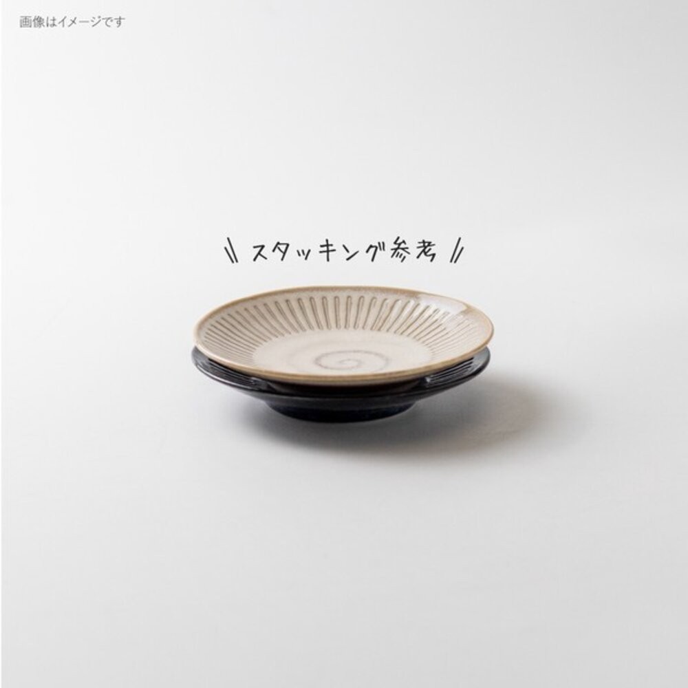 日本製 撥水十草 陶瓷餐盤系列 全五種 | 圓盤 深盤 大盤 小碟子 日式盤子 日本製餐盤 十草盤 陶瓷盤-細節圖3