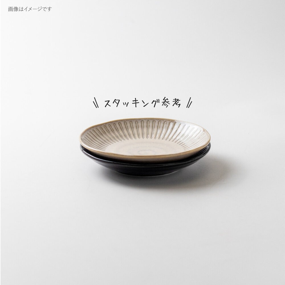 日本製 撥水十草 陶瓷餐盤系列 全五種 | 圓盤 深盤 大盤 小碟子 日式盤子 日本製餐盤 十草盤 陶瓷盤-細節圖4