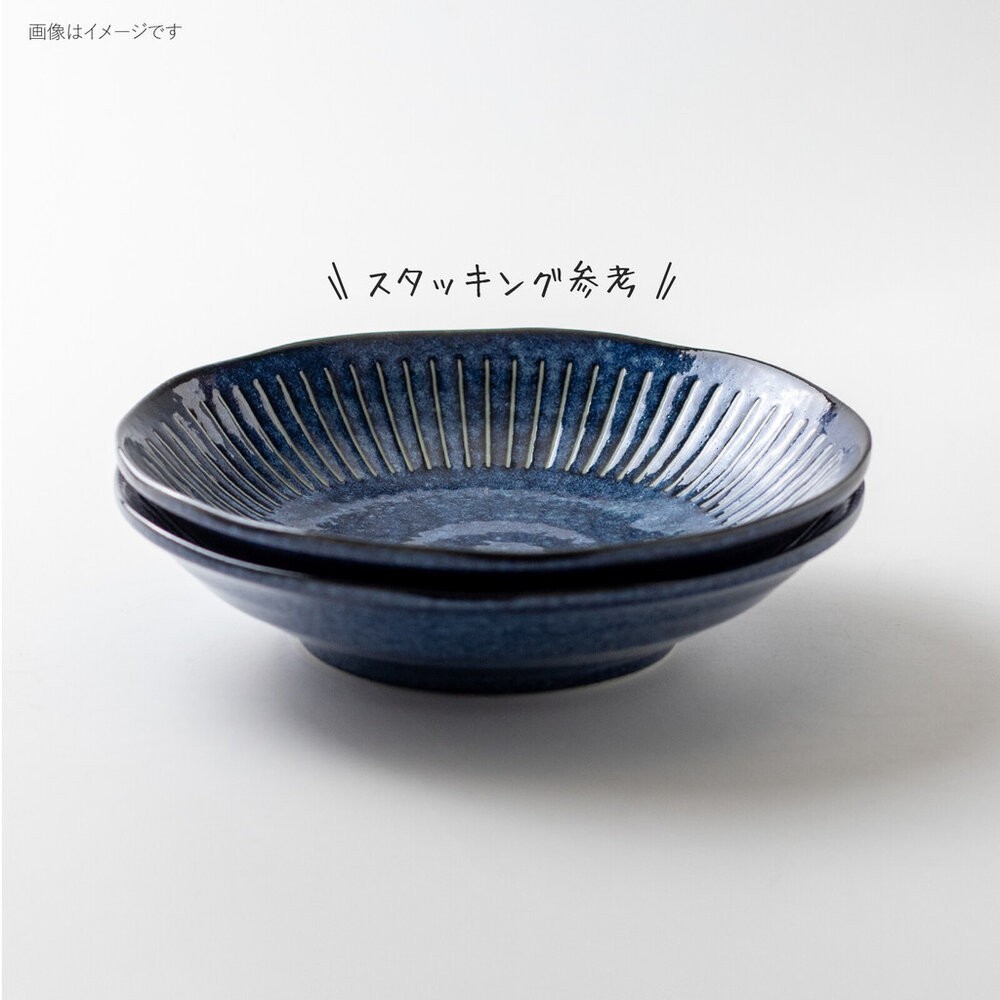 日本製 撥水十草 陶瓷餐盤系列 全五種 | 圓盤 深盤 大盤 小碟子 日式盤子 日本製餐盤 十草盤 陶瓷盤-細節圖6