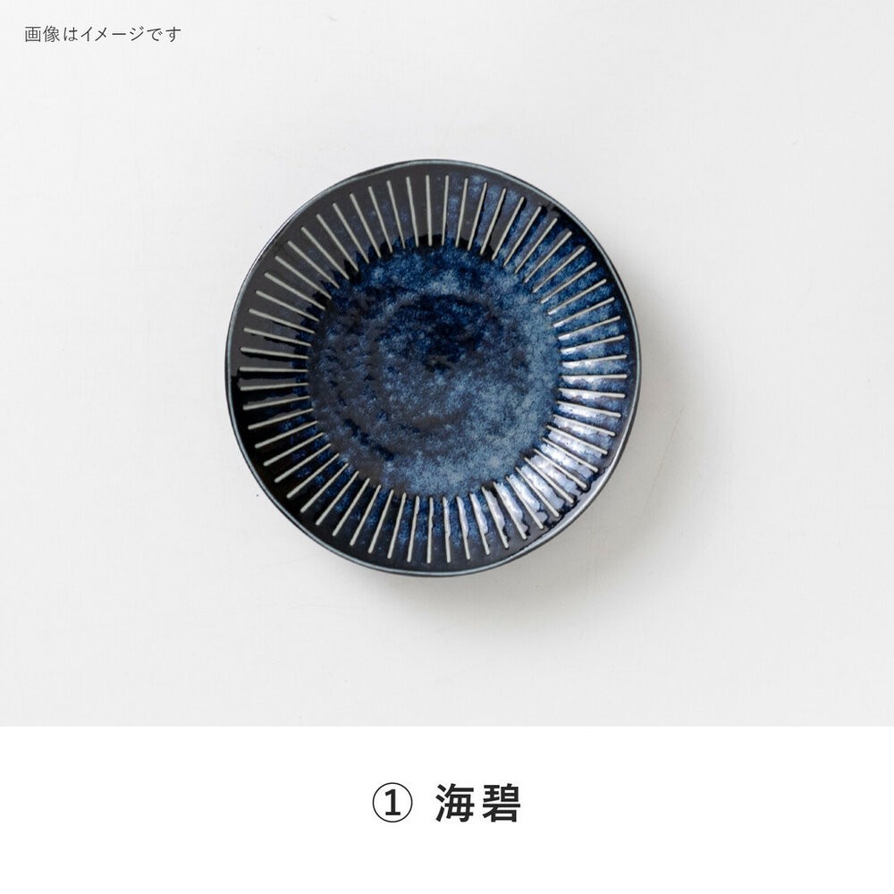 日本製 撥水十草 陶瓷餐盤系列 全五種 | 圓盤 深盤 大盤 小碟子 日式盤子 日本製餐盤 十草盤 陶瓷盤-規格圖8