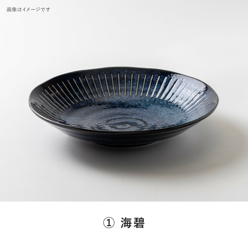 日本製 撥水十草 陶瓷餐盤系列 全五種 | 圓盤 深盤 大盤 小碟子 日式盤子 日本製餐盤 十草盤 陶瓷盤-規格圖8