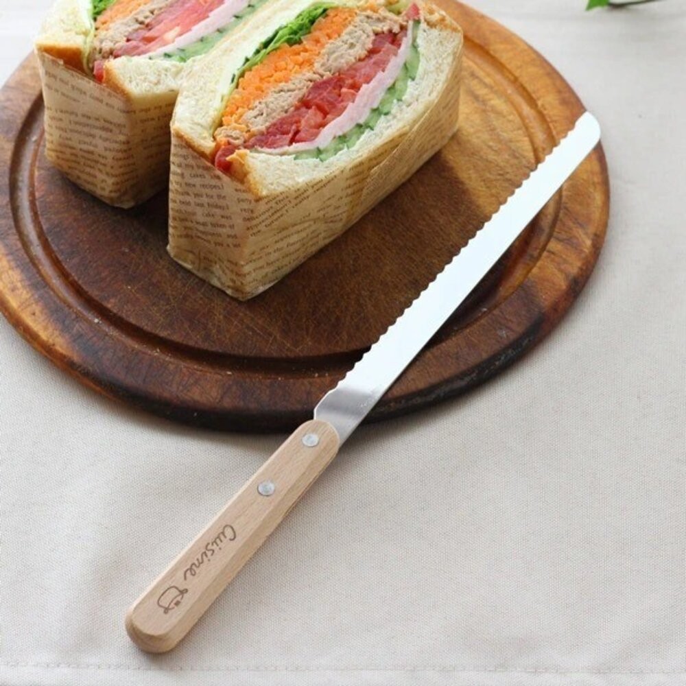 SALUS 佐藤金屬 Cuisine 木柄系列 | 日本燕三條 餐具 廚房餐具 麵包刀 打蛋器 削皮刀-細節圖8