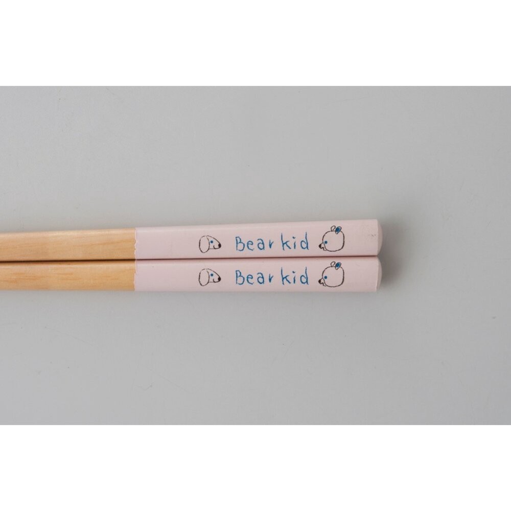 日本製 動物 環保筷 兒童餐筷 竹筷 | 筷子 餐筷 學習筷 防滑筷 兒童筷 日本餐具 兔 熊 兒童餐具-規格圖3