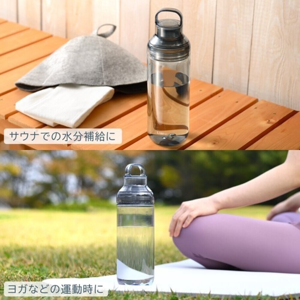 日本OSK LIPPY 極美輕量水瓶 喝的安心 | 700ml 1000ml 大容量 運動水壺-細節圖5