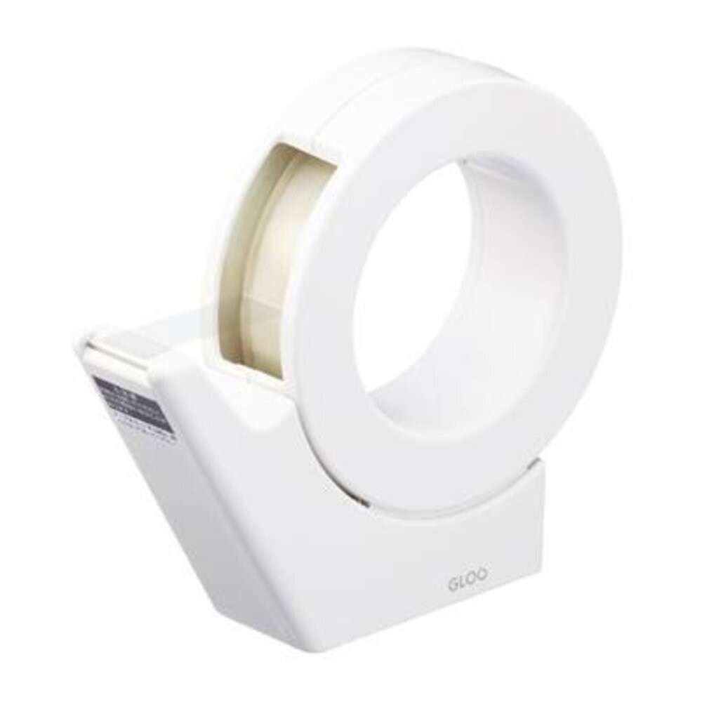 日本進口 KOKUYO國譽GLOO聯名款省力吸盤式膠台 | T-GM510W 小膠台 膠台 膠帶台 創意文具 辦公用品-細節圖5