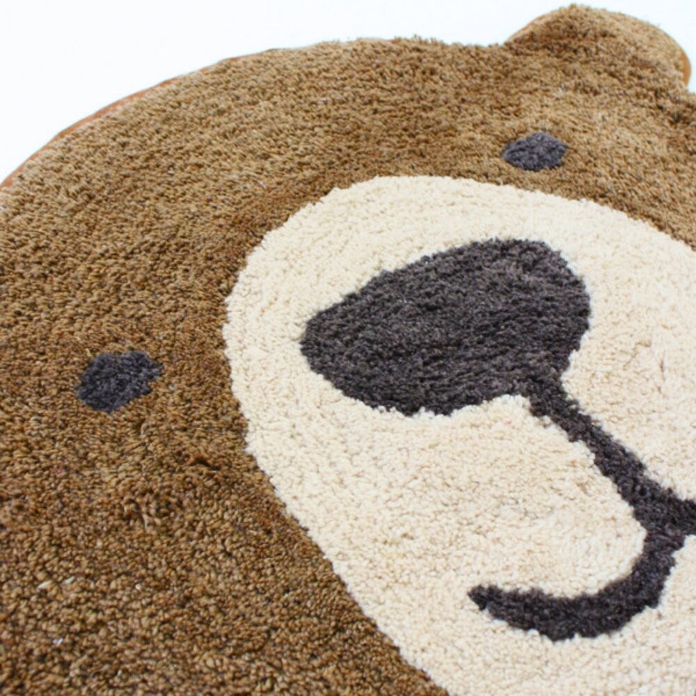 日本北極熊地墊 棕熊 白熊 | 腳踏墊  踏墊 地毯 玄關地墊 浴室地墊 吸水親膚 臥室地毯-細節圖4