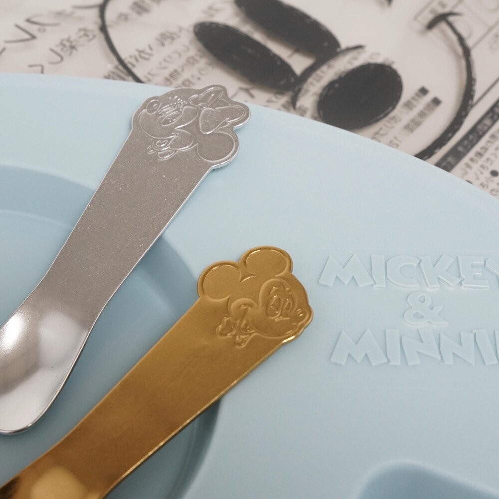 日本 米妮 米奇 冰淇淋湯勺 溫感導熱 迪士尼 | 餐具 冰淇淋 布丁 蛋糕 甜點湯匙 湯勺 兒童餐具 日本進口-細節圖4
