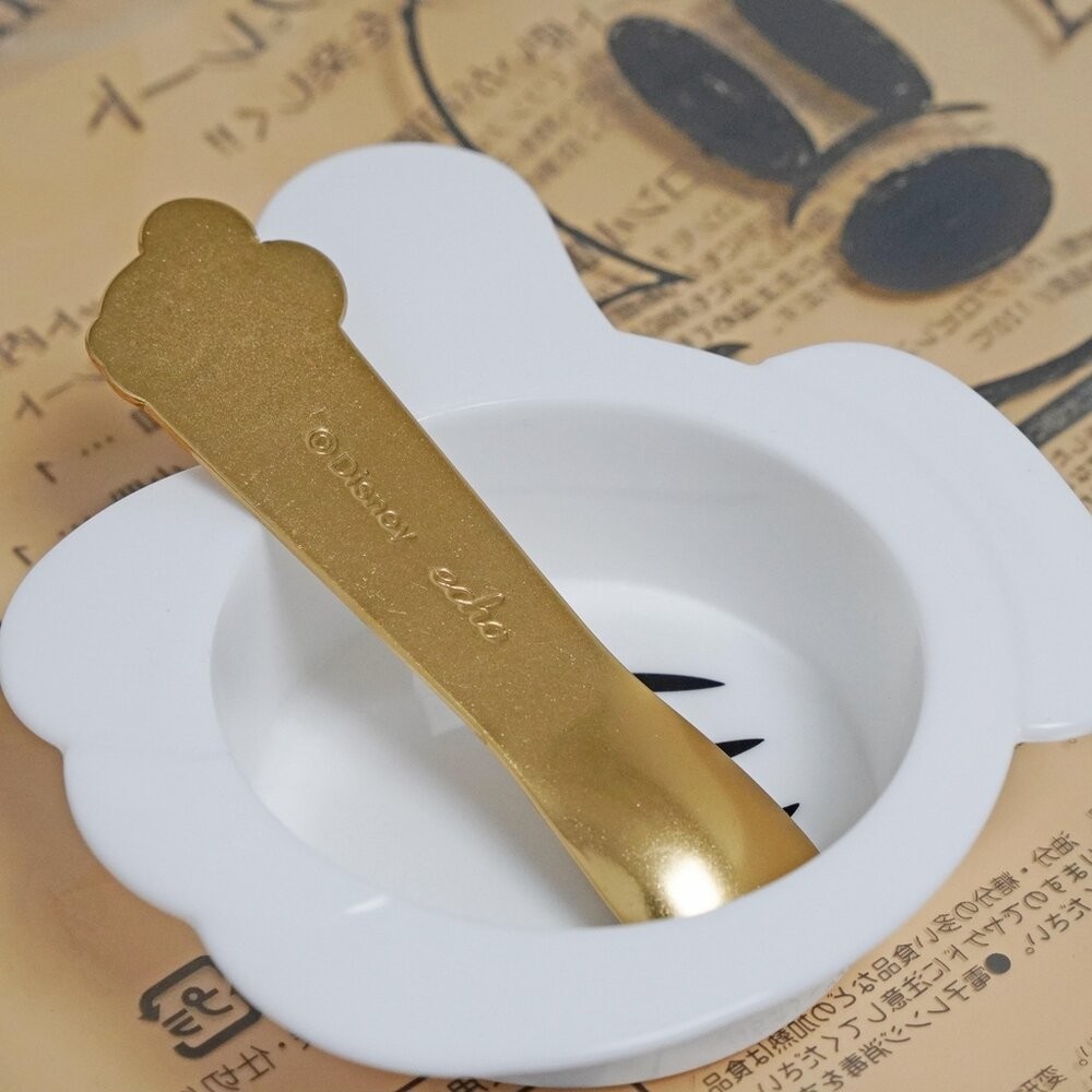 日本 米妮 米奇 冰淇淋湯勺 溫感導熱 迪士尼 | 餐具 冰淇淋 布丁 蛋糕 甜點湯匙 湯勺 兒童餐具 日本進口-細節圖5