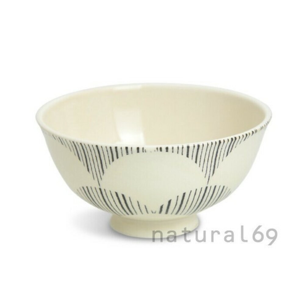 日本製 Natural69 波佐見燒 粉引釉輕量碗 陶瓷碗 | 十草碗 圓點碗 輕量碗 湯碗 飯碗 日本碗-規格圖10