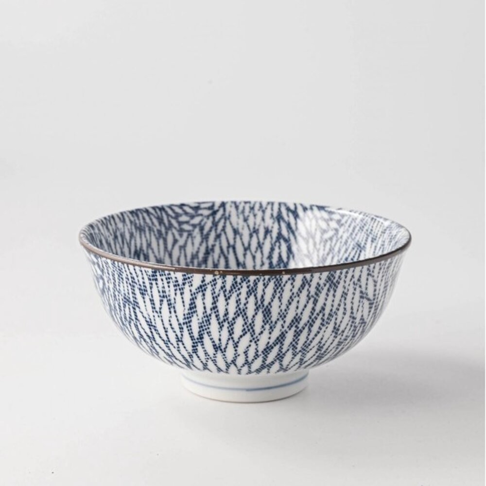 青花大輪飯碗(11.8cm)