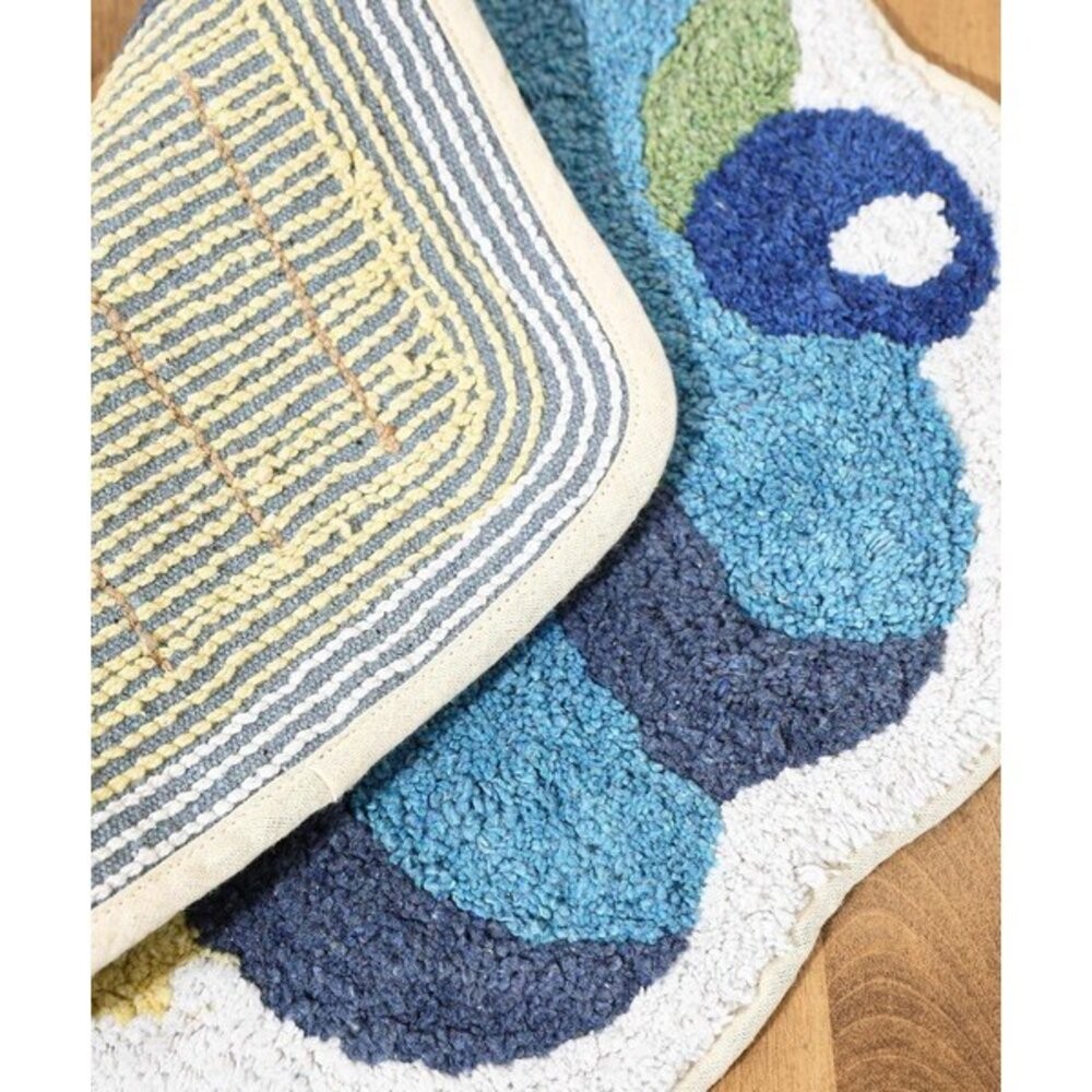 日本療癒系 Joujoulier 春夏新作 水果 貓咪造型地墊 | 椅墊 地毯 玄關 臥室 腳踏墊 小墊子-細節圖6