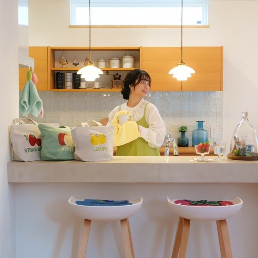 日本療癒系 Joujoulier 春夏新作 水果 貓咪造型地墊 | 椅墊 地毯 玄關 臥室 腳踏墊 小墊子-細節圖9