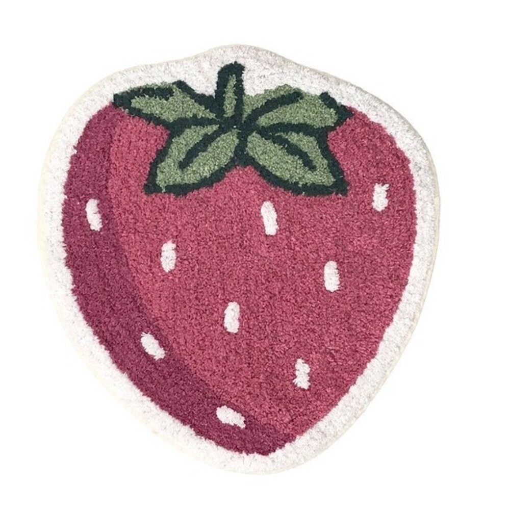 日本療癒系 Joujoulier 春夏新作 水果 貓咪造型地墊 | 椅墊 地毯 玄關 臥室 腳踏墊 小墊子-規格圖9