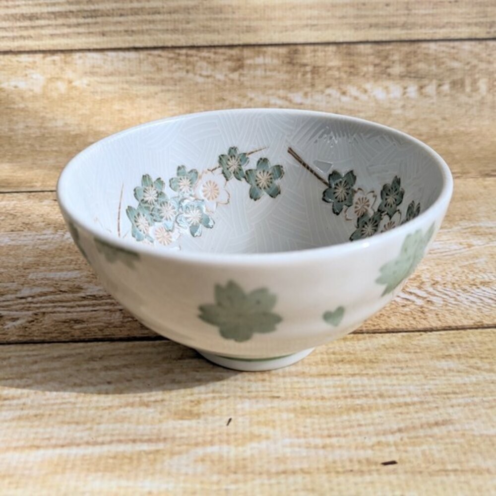 日本製美濃燒 五色櫻花日式飯碗 陶瓷碗 | 米飯碗 標準碗 飯碗 日式飯碗 美濃燒 櫻花碗 日本進口-規格圖8