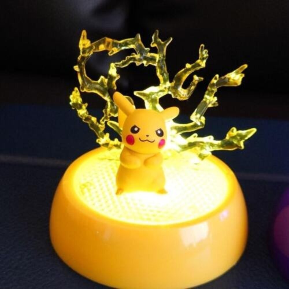 日本 萬代 精靈寶可夢發光底座公仔 神奇寶貝 | 耿鬼 噴火龍 皮卡丘 扭蛋 轉蛋 寶可夢公仔 發光 招式 日本進口-細節圖7