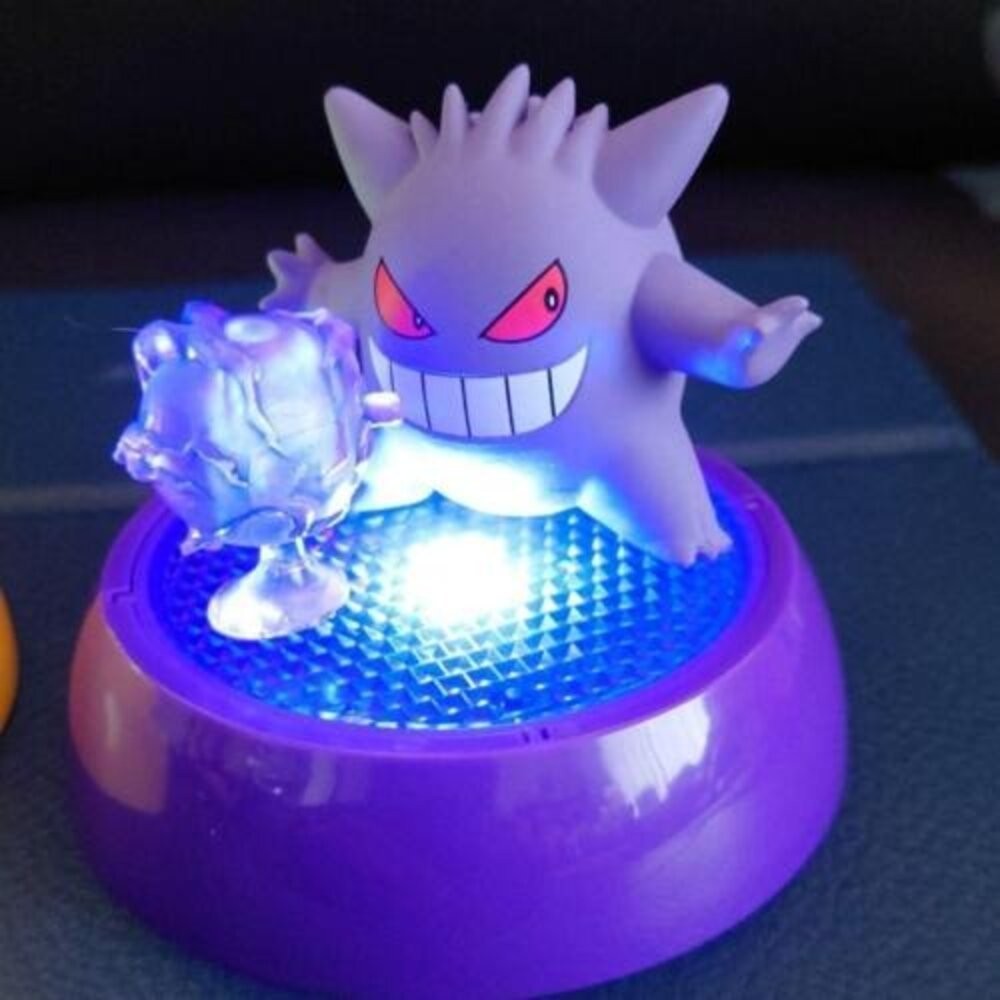 日本 萬代 精靈寶可夢發光底座公仔 神奇寶貝 | 耿鬼 噴火龍 皮卡丘 扭蛋 轉蛋 寶可夢公仔 發光 招式 日本進口-細節圖8