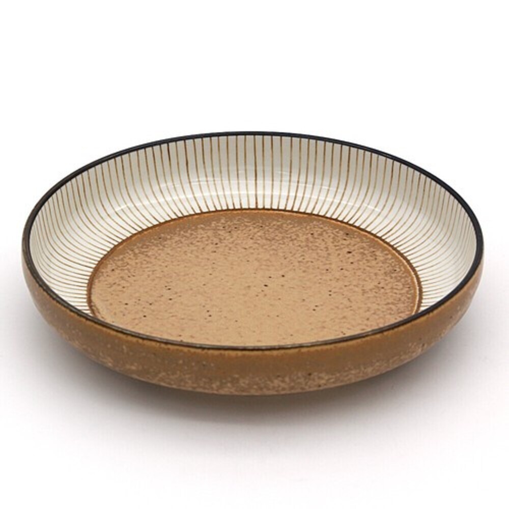 日本製 日式餐碗 美濃燒 復古 十草 | 湯盤 甜點盤 復古盤 陶瓷盤 湯碗 飯碗 深盤 菜盤 盤子-規格圖6