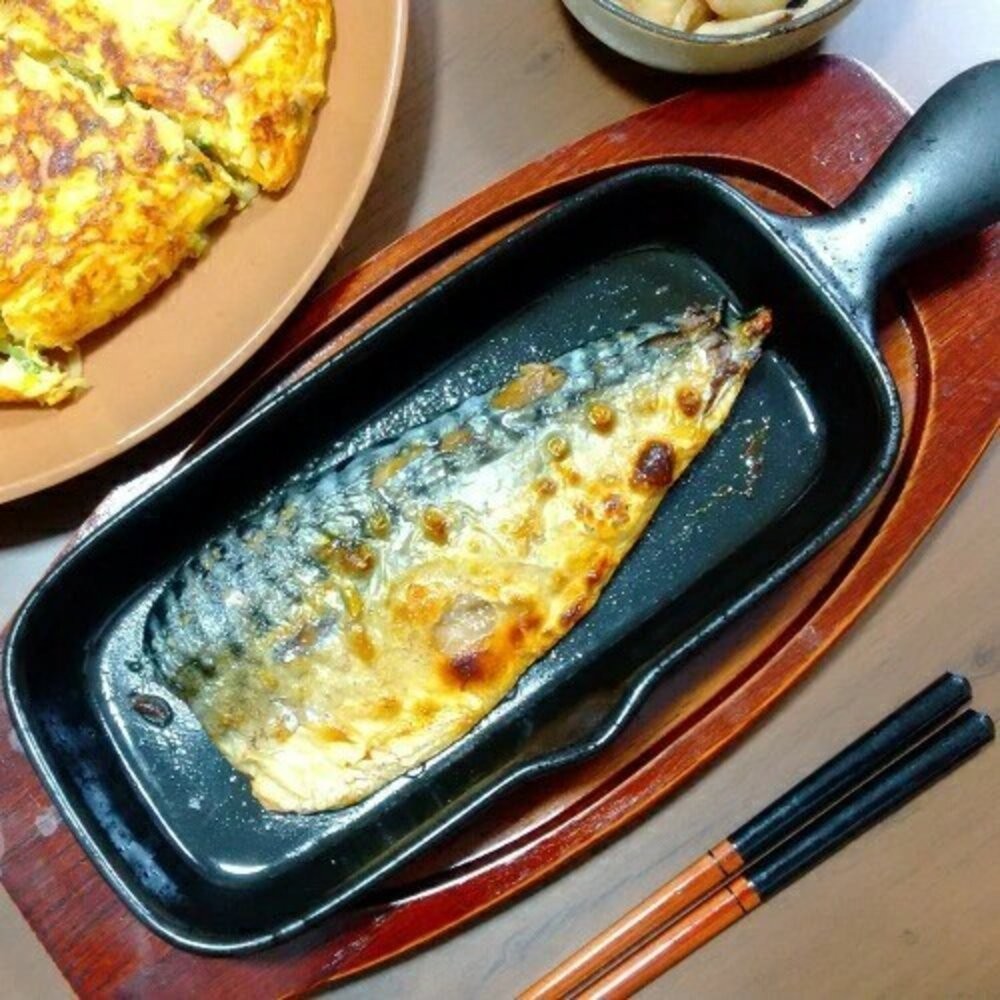 日本製萬古燒 四日市 長型烤盤 煎玉子燒 烤魚專用 | Tojiki Tonya 帶手把 陶瓷耐熱烤盤 焗烤盤 日本進口-細節圖4