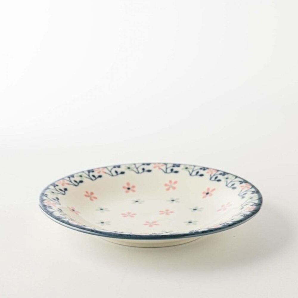 日本製美濃燒 M-Mode 經典波蘭鄉村花卉 圓盤 馬克杯 | 陶瓷餐盤 陶瓷盤 美濃燒 Polish 近藤 水杯-細節圖6