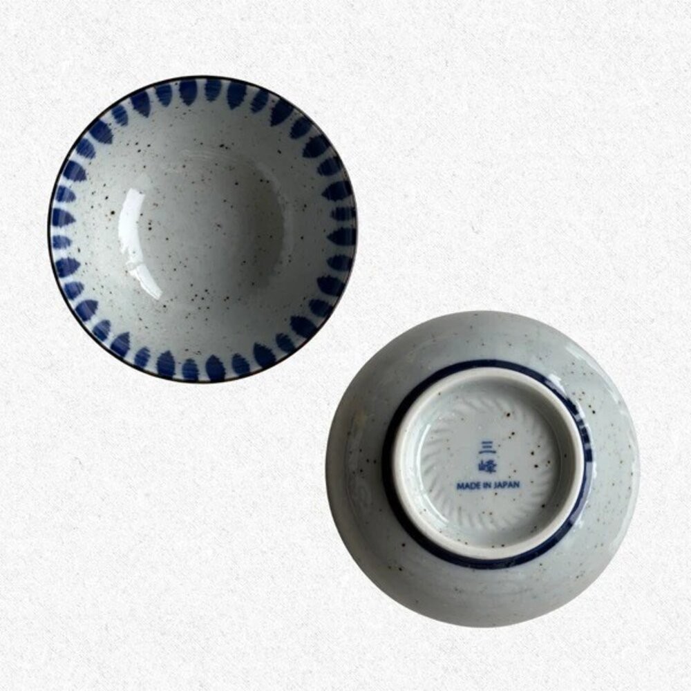 日本美濃燒 經典日式飯碗 深碗 5吋碗 | 日系餐桌必備 錆十草 唐草 渕十草 小碗 陶瓷湯碗 飯碗 湯碗 日本進口-細節圖7