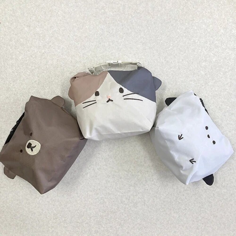 超可愛動物造型保冷袋 兩種尺寸 可愛便當袋 飯糰 | 保冷袋 野餐袋 上班上課 午餐必備 手提袋 午餐袋 日本進口-細節圖6