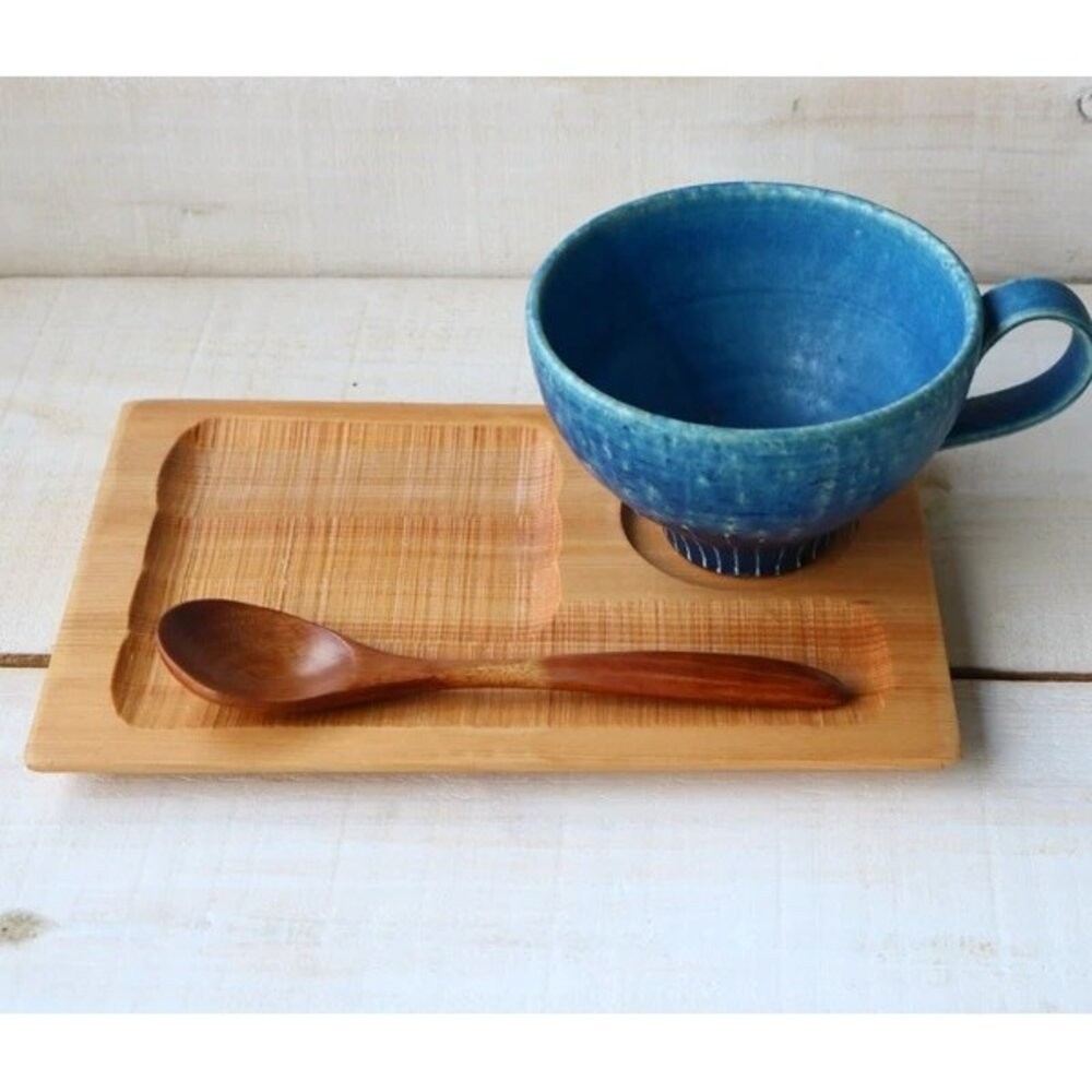 日式天然木製餐具 甜點叉 湯匙 抹茶粉勺 天然紋理 木質觸感 甜點匙 布丁湯匙 冰淇淋匙 雙齒叉 若兆 日本進口-細節圖2