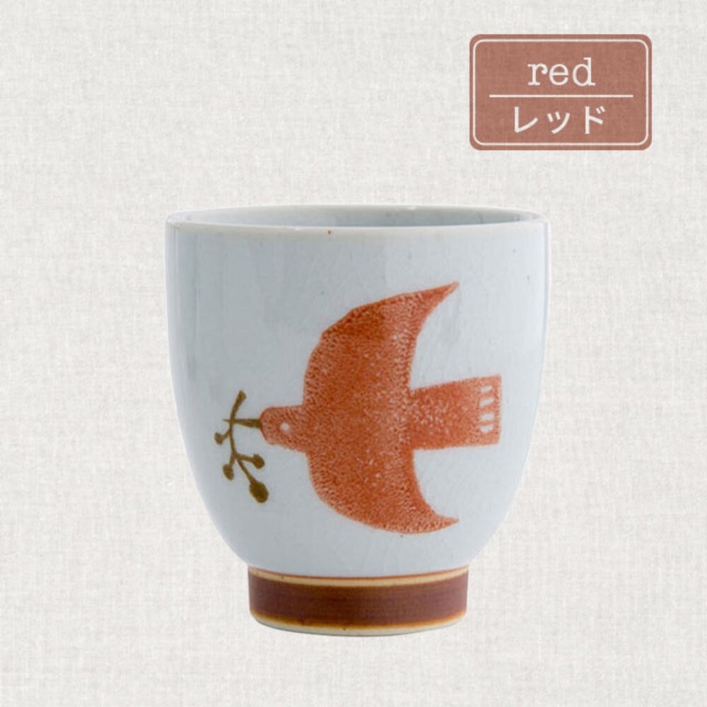 日本製 波佐見燒 冰裂紋海鷗造型茶杯 茶杯組 | 茶杯 茶杯陶瓷 陶瓷杯 花茶杯 日式茶杯 日本進口-細節圖3