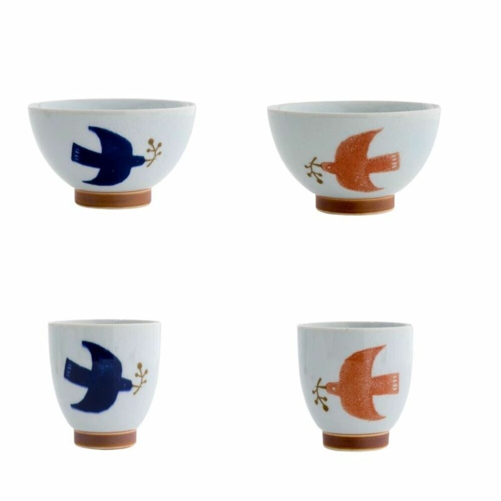 海鷗餐碗茶杯組