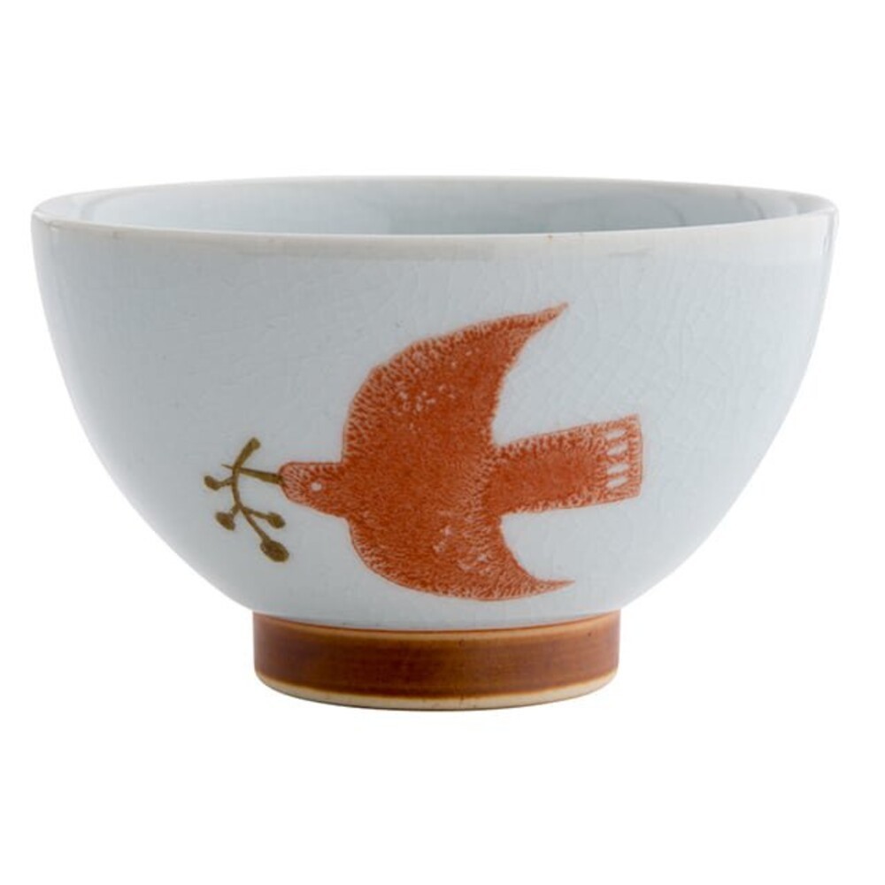 日本製 海鷗日式飯碗 波佐見燒 輕量茶碗 | 北歐風格 手握煎茶杯 夫妻碗 情侶對碗 送禮 飯碗-規格圖5