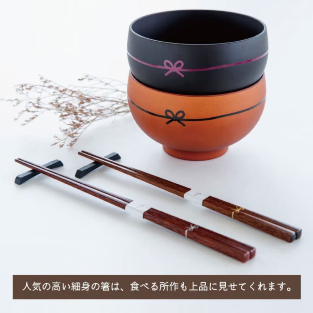 日本製 天然木夫婦筷禮盒組 21~23cm | 結婚禮物 筷子 對筷 日式風格-細節圖2