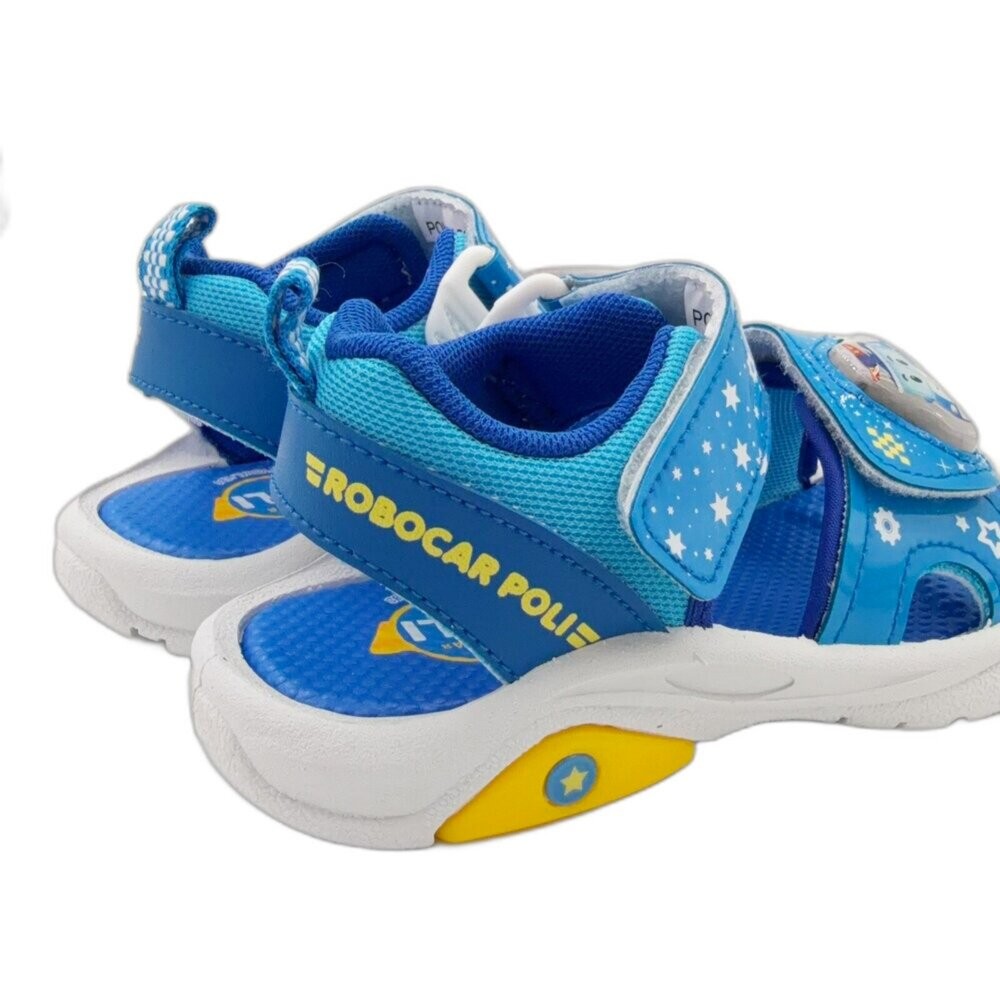 台灣製波力男童電燈涼鞋-細節圖6