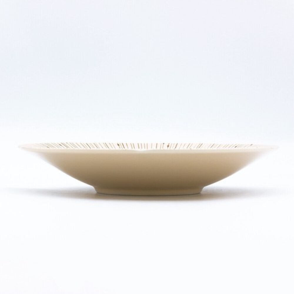 日本製 美濃燒 陶瓷餐盤 千段十草 陶瓷盤 | 碗盤 深盤 餐盤 菜盤 盤子 陶瓷盤子 沙拉盤-細節圖9