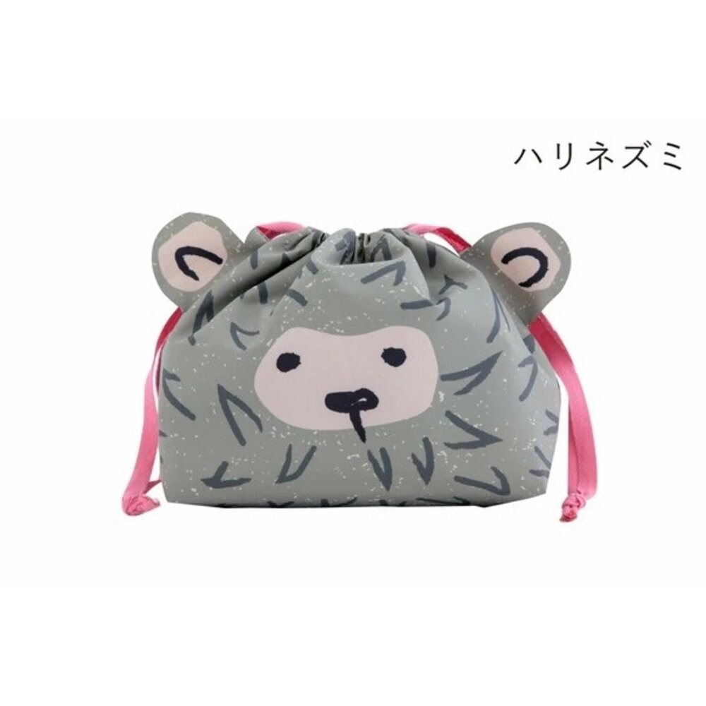 日本 CDF 刺蝟造型束口保冷保溫袋 保冷袋 | 保溫餐袋 日本保溫袋 便當保溫袋 午餐袋 日本進口-細節圖4