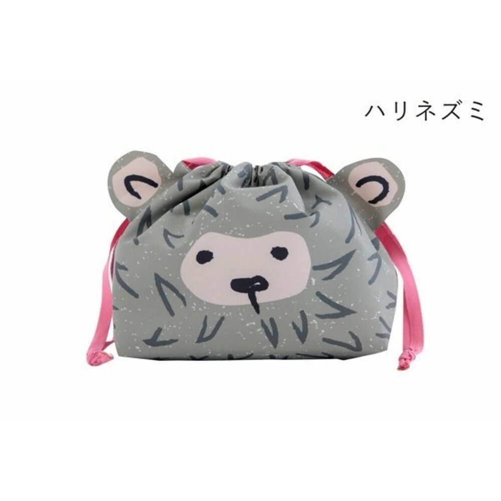 日本 CDF 刺蝟造型束口保冷保溫袋 保冷袋 | 保溫餐袋 日本保溫袋 便當保溫袋 午餐袋 日本進口-規格圖7