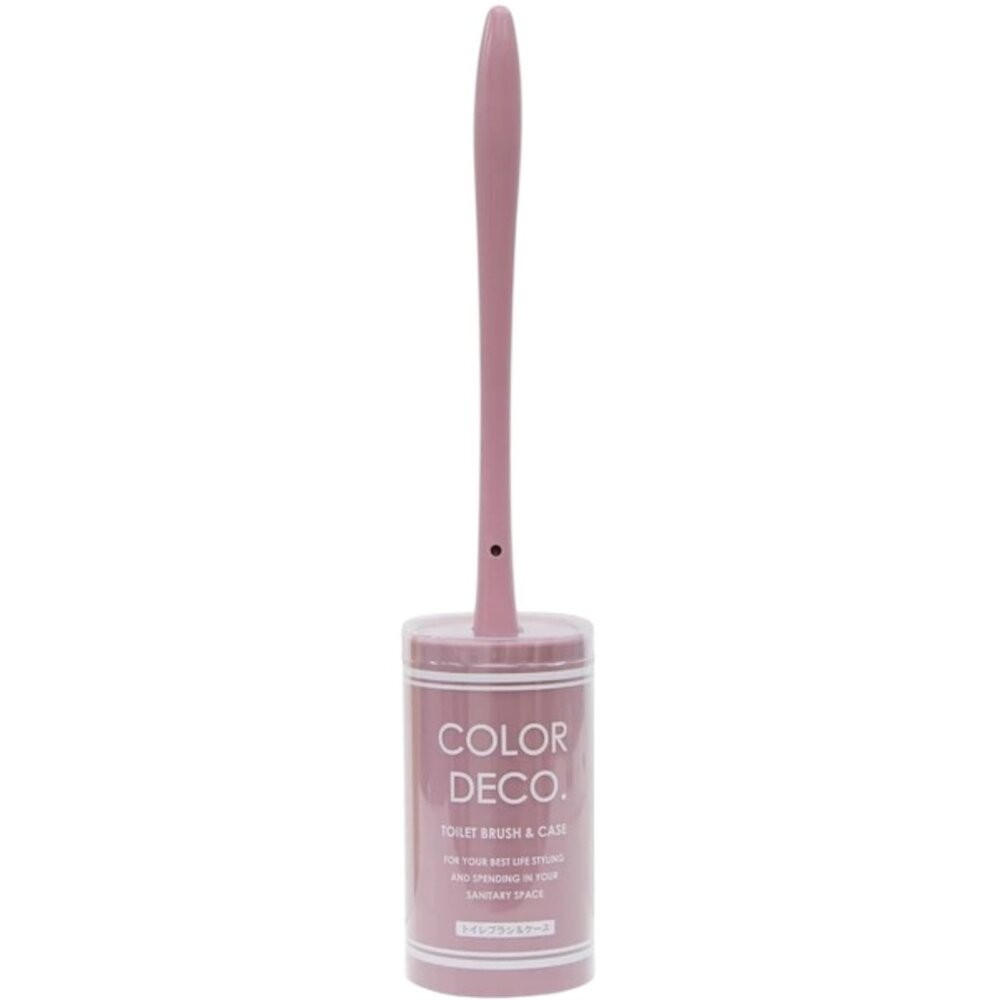 日本製COLOR DECO馬桶刷 莫蘭迪色系 共七色 硬質刷毛 收納座 | 清潔刷 衛浴用品 清潔用具 居家生活 浴室清-細節圖6