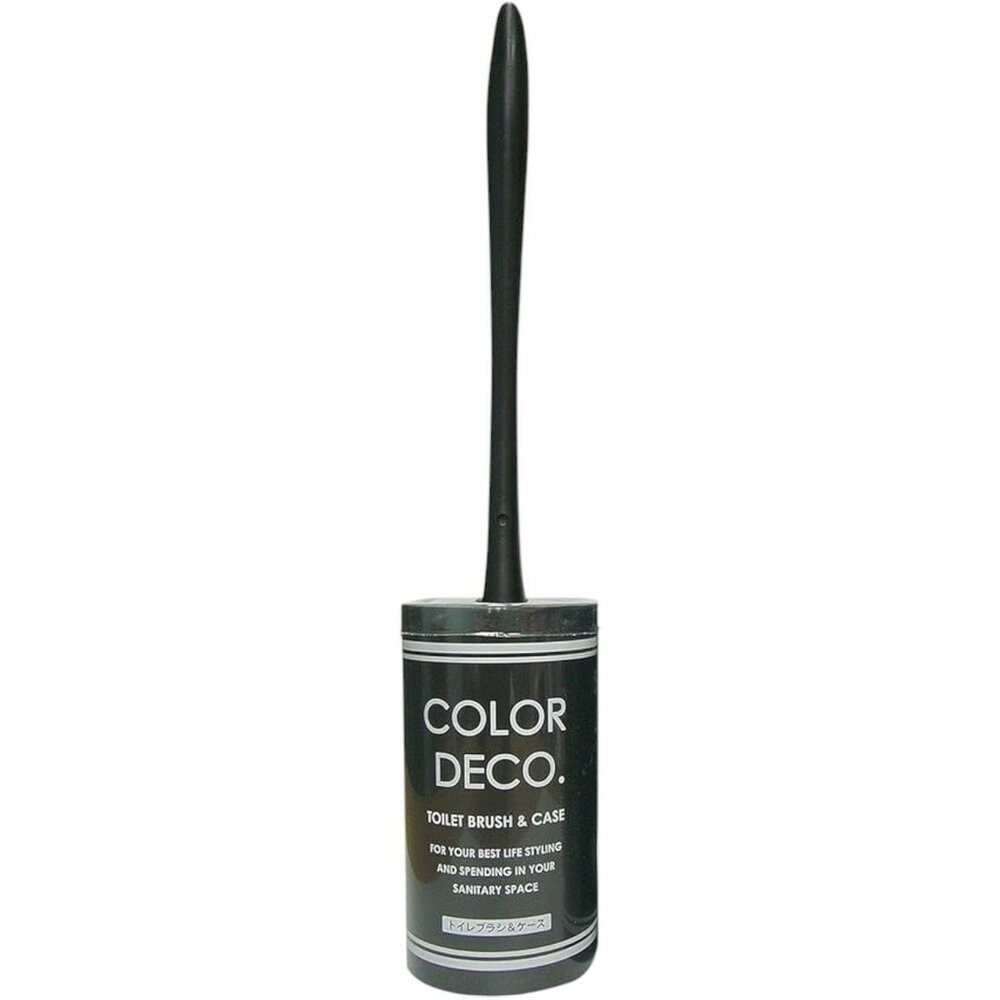 日本製COLOR DECO馬桶刷 莫蘭迪色系 共七色 硬質刷毛 收納座 | 清潔刷 衛浴用品 清潔用具 居家生活 浴室清-規格圖8