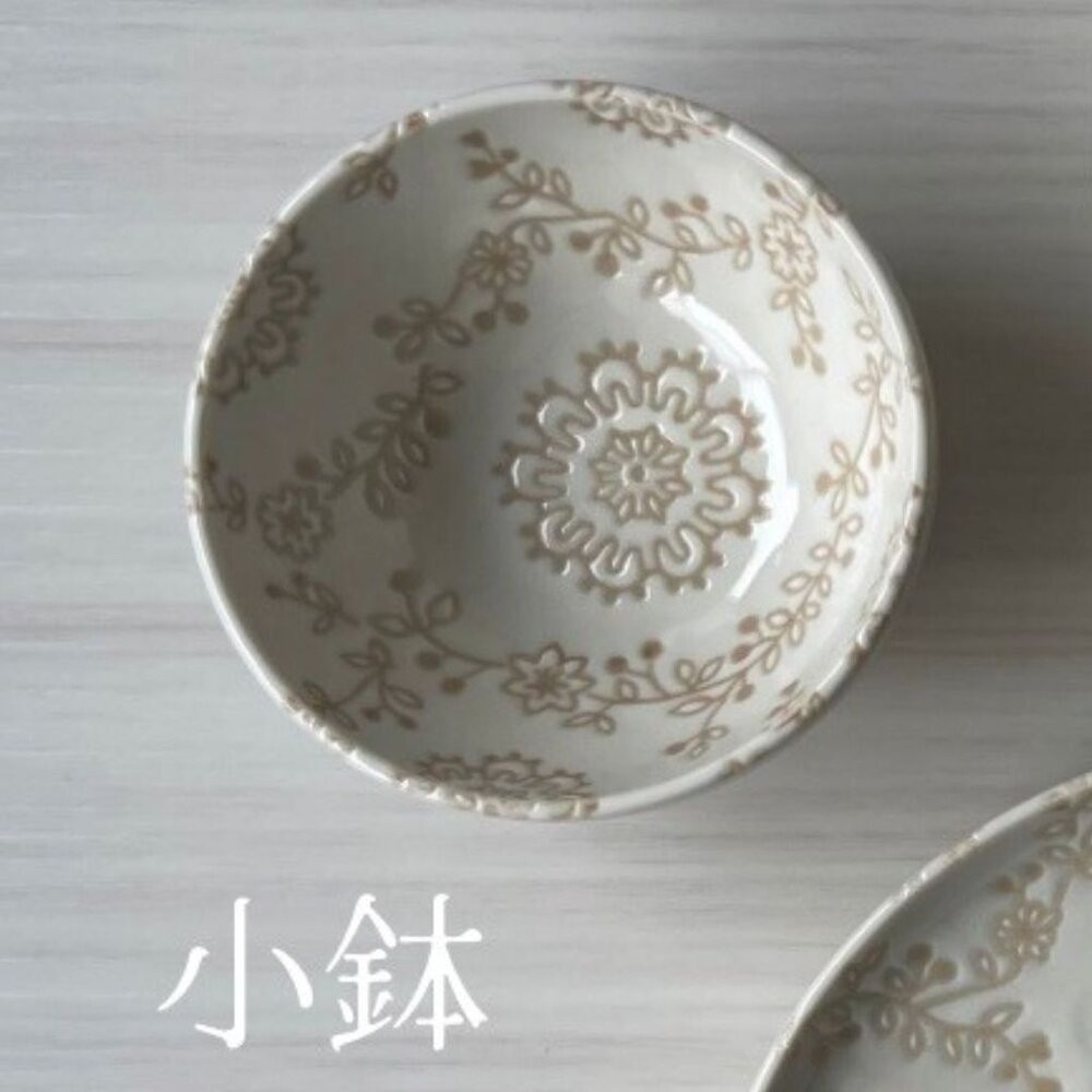 日本製美濃燒 優雅蕾絲花邊陶瓷小碗 法式餐碗 陶瓷碗 | 湯碗 飯碗 小碗 日本美濃燒 日本進口-規格圖8