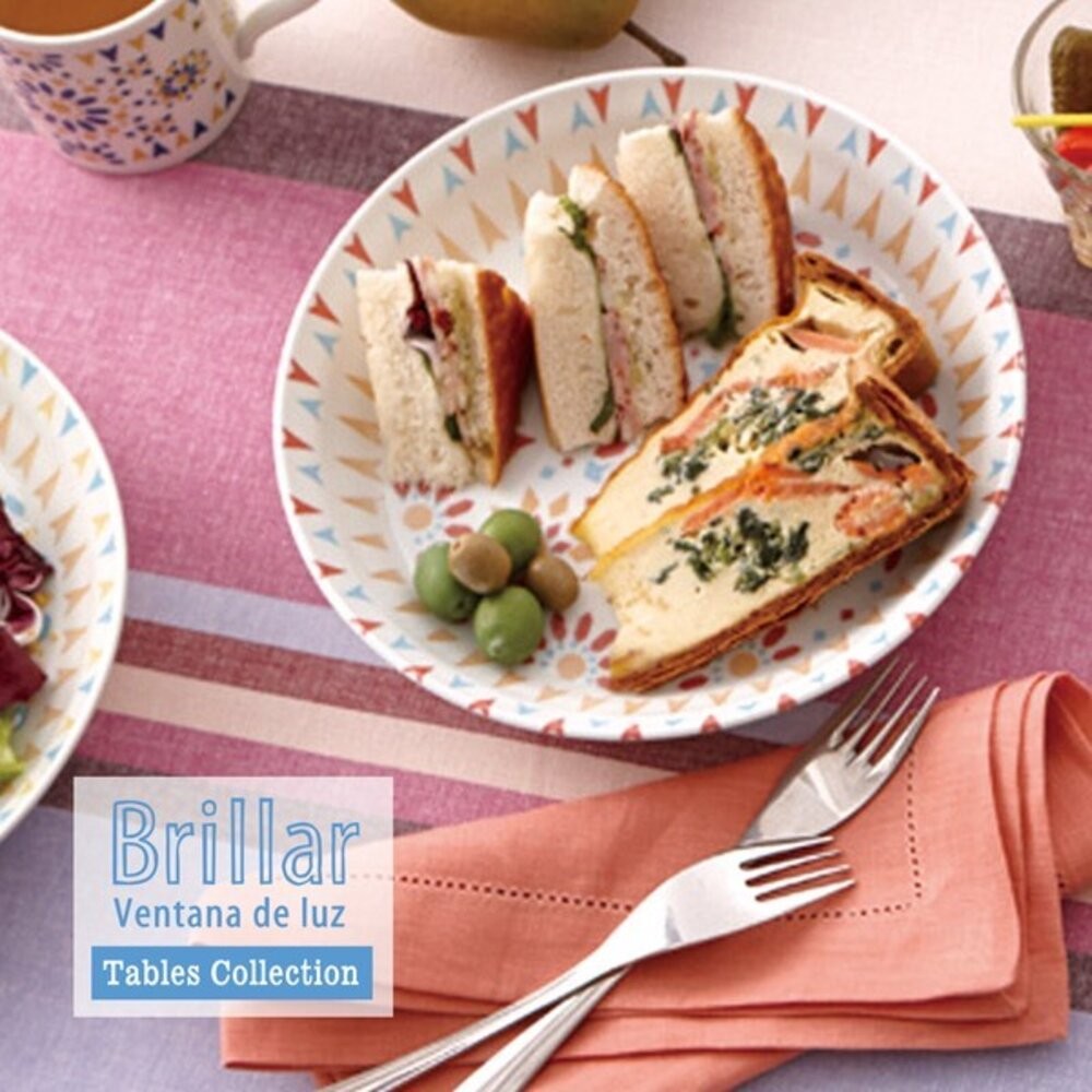 日本製小倉陶器復古花磚拼花餐盤 小碗 | 餐碗 碗盤 異國風 大容量深盤 職人手作 日本進口-細節圖2