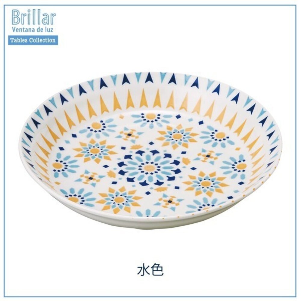 日本製小倉陶器復古花磚拼花餐盤 小碗 | 餐碗 碗盤 異國風 大容量深盤 職人手作 日本進口-規格圖6