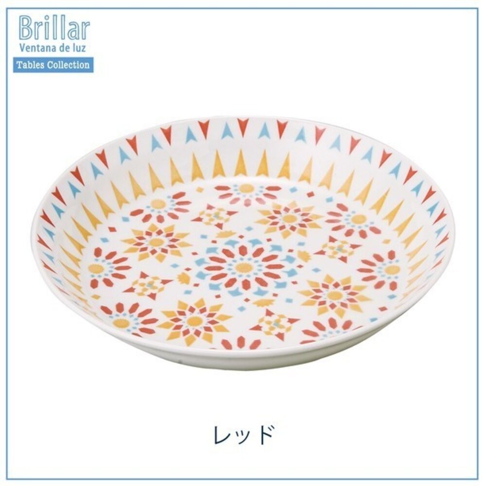 日本製小倉陶器復古花磚拼花餐盤 小碗 | 餐碗 碗盤 異國風 大容量深盤 職人手作 日本進口-規格圖6