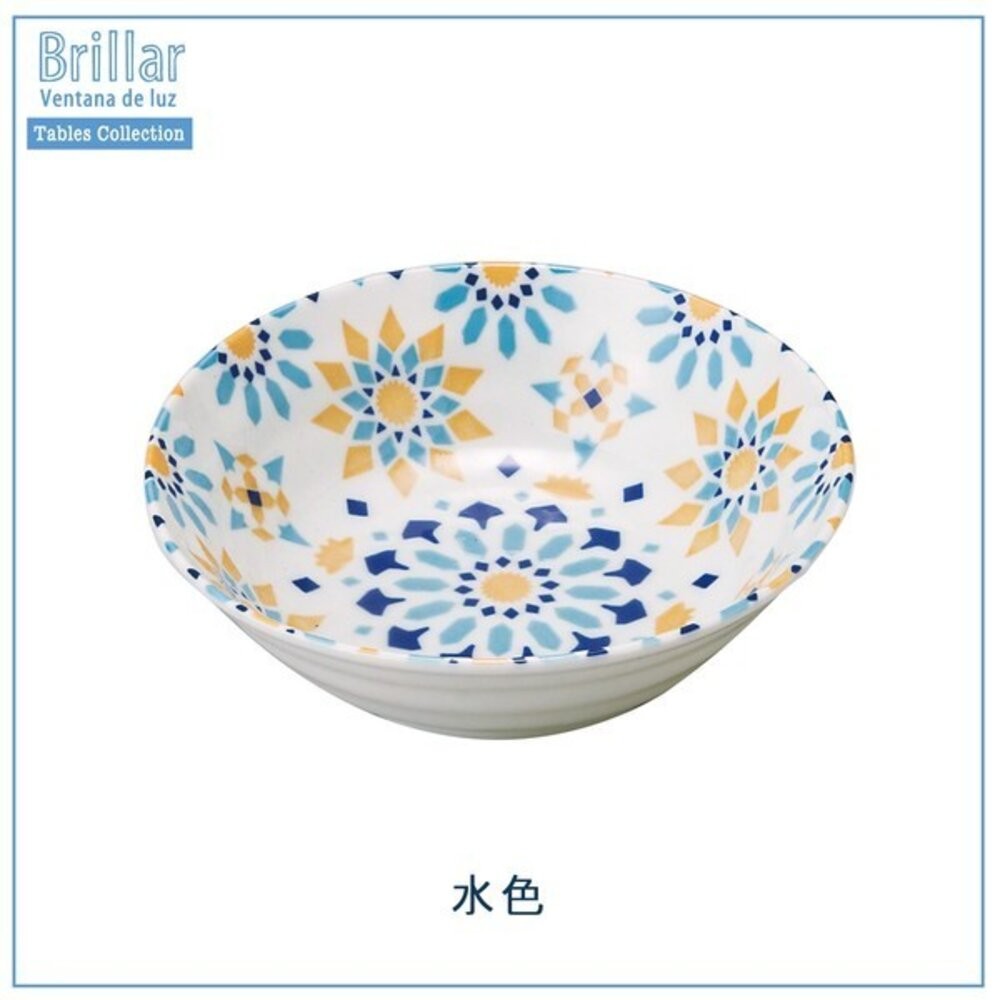 日本製小倉陶器復古花磚拼花餐盤 小碗 | 餐碗 碗盤 異國風 大容量深盤 職人手作 日本進口-規格圖6