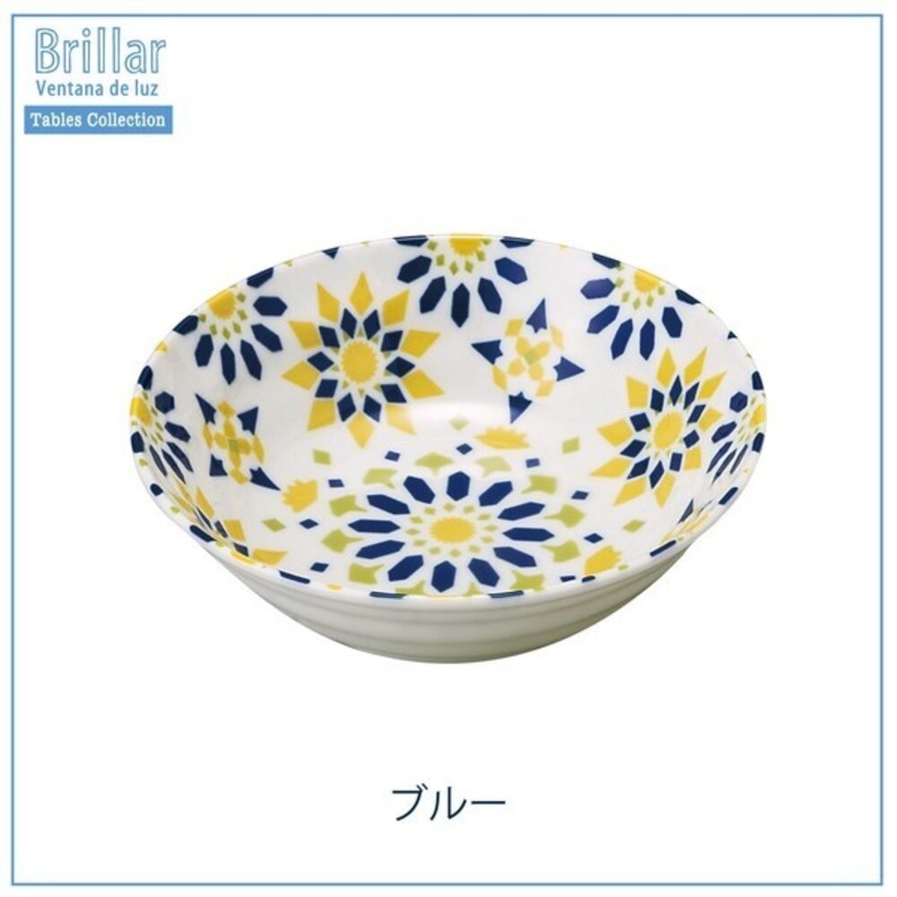 日本製小倉陶器復古花磚拼花餐盤 小碗 | 餐碗 碗盤 異國風 大容量深盤 職人手作 日本進口-規格圖6