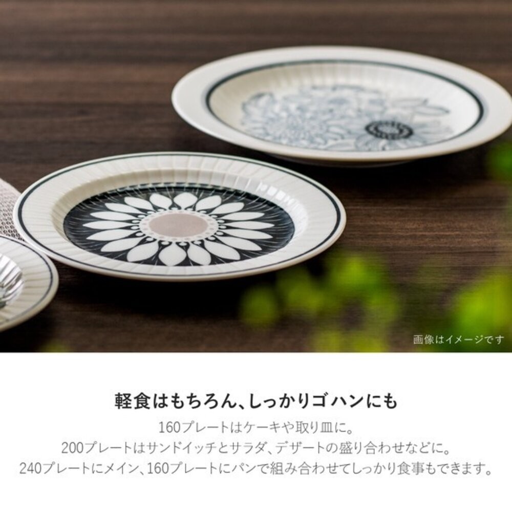 日本製復古浮雕花卉盤 Anticoflower7吋點心盤 | 餐盤 蛋糕盤 咖啡廳擺盤 早午餐盤 絕美餐桌道具 日本進口-細節圖10