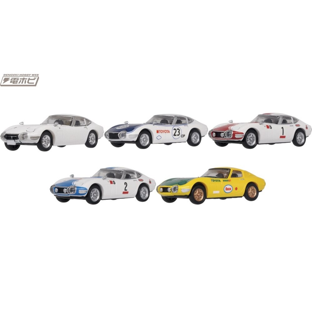停產不補 日本TOYOTA 2000GT系列 比賽車塗裝 | 汽車 模型 T-arts 扭蛋 盒玩 轉蛋 日本進口-細節圖2