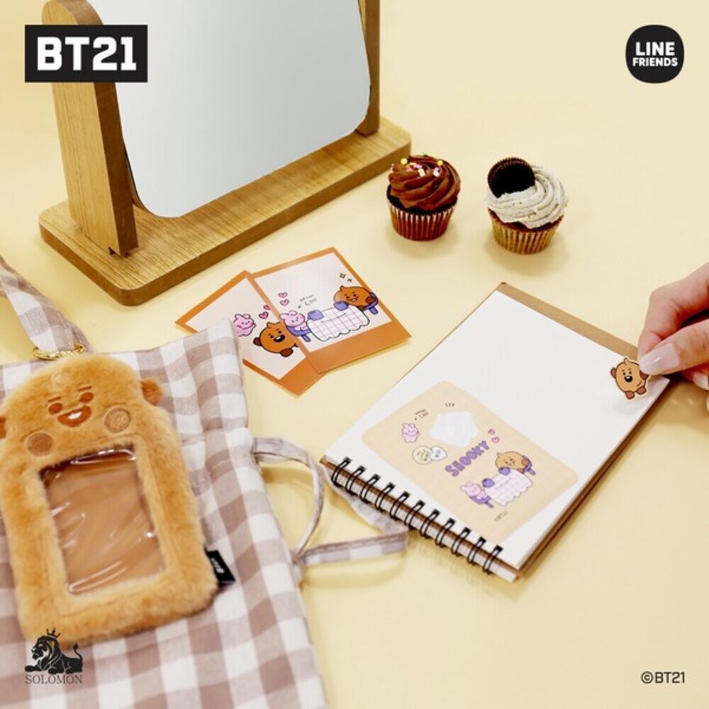 BT21 毛絨絨 卡夾 鑰匙圈 防彈少年團 | 證件套 證件卡套 悠遊卡套 卡套 證件夾 卡片套 悠遊卡夾 日本進口-細節圖8