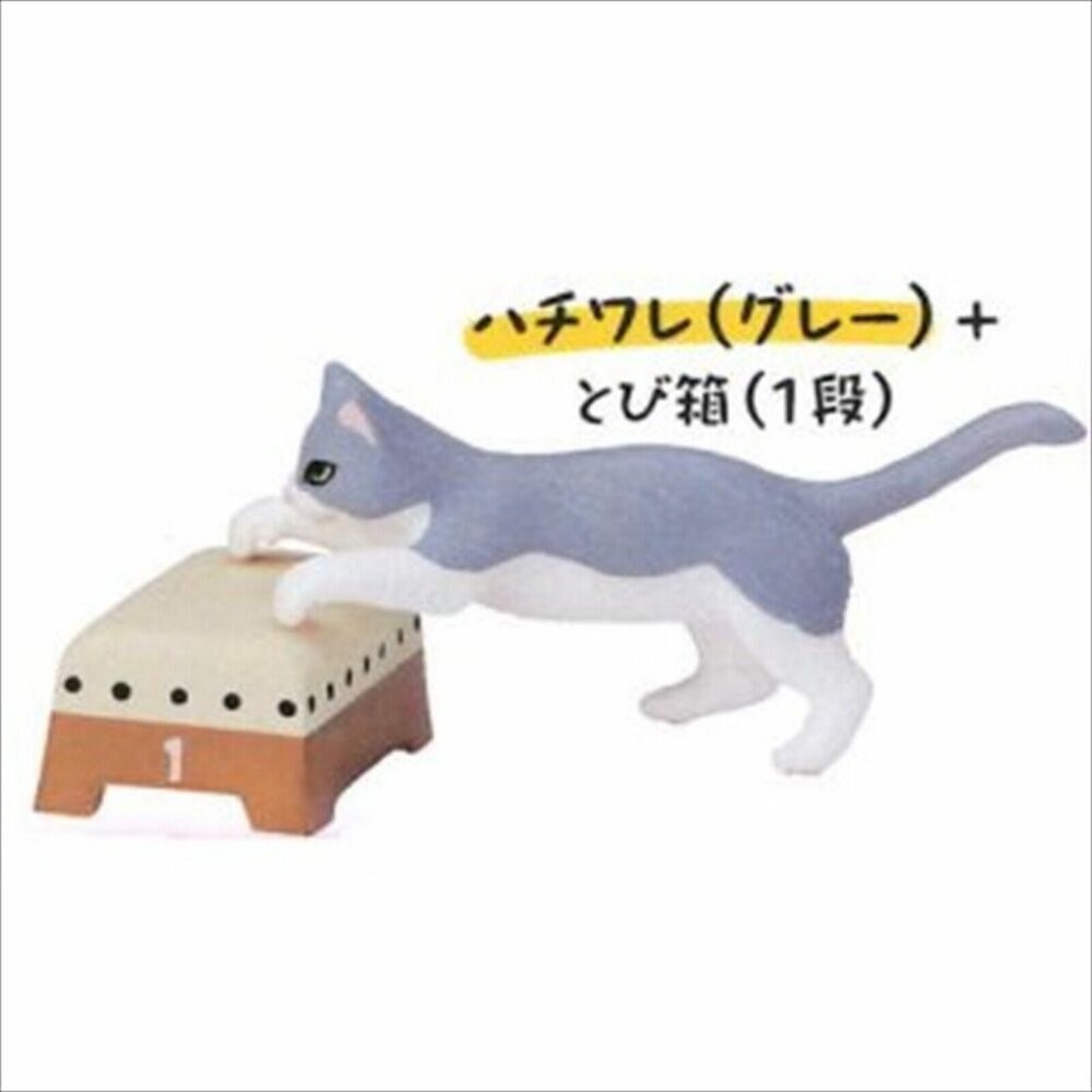 停產不補 日本 stasto Stand stones 扭蛋 跳箱貓 新色篇 動物愛好系列 辦公桌小物 療癒小物 日本進-規格圖9